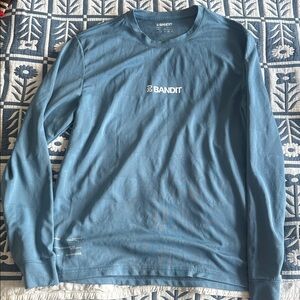Bandit Running Jacquard LS Performance Tee - medium